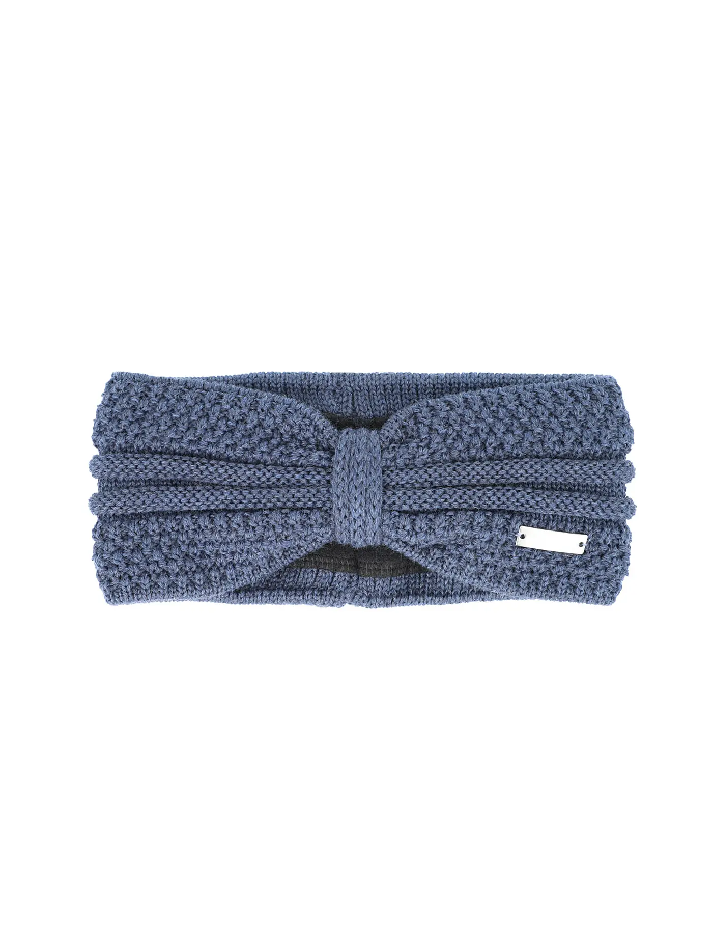 EISGLUT | Damen Stirnband Esmeralda Merino | dunkelblau